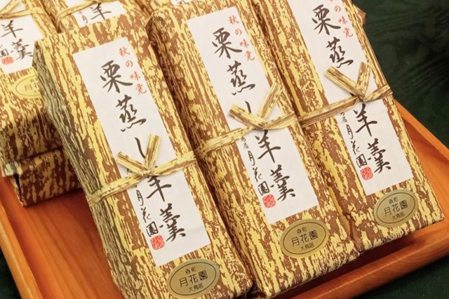 栗蒸し羊羹